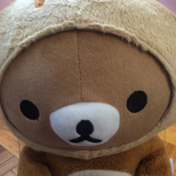 Rilakkuma 2017 Tiger Eating Fish authenticated with hologram plush toy - Picture 2 of 7